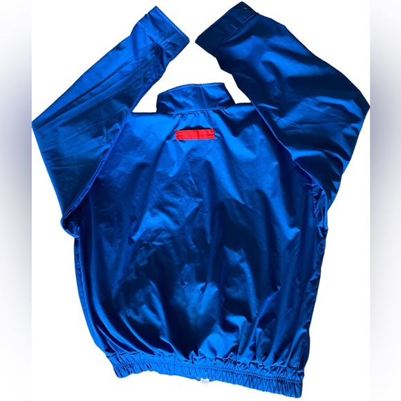 Vintage Men’s Coat Solder Seal Gunk Blue Jacket Kitsch Hipster Chic 🙌 - Picture 4 of 7